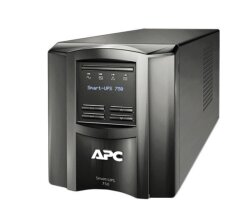 ИБП APC Smart-UPS 750VA LCD (SMT750I) / 230 V / 750 V&middot;А / 500W / 6 выходов / USB Type-B, RS-232