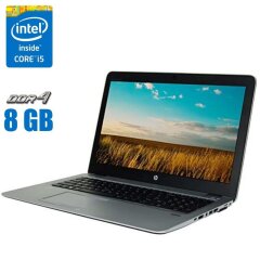 Ноутбук HP EliteBook 850 G3 / 15.6" (1920x1080) TN / Intel Core i5-6300U (2 (4) ядра по 2.4 - 3.0 GHz) / 8 GB DDR4 / 128 GB SSD M.2 + 500 GB HDD / Intel HD Graphics 520 / WebCam 