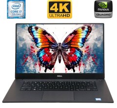 Мобильная рабочая станция Б-класс Dell Precision 5520 / 15.6" (3840x2160) IGZO Touch / Intel Core i7-7820HQ (4 (8) ядра по 2.9 - 3.9 GHz) / 16 GB DDR4 / 250 GB SSD / nVidia Quadro M1200, 4 GB GDDR5, 128-bit / WebCam 