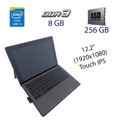 Ультрабук HP Pro x2 612 G2 / 12.2" (1920x1080) IPS Touch / Intel Core i5-7Y57 (2 (4) ядра по 1.2 - 3.3 GHz) / 8 GB DDR3 / 512 GB SSD / Intel HD Graphics 615 / WebCam 