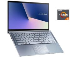 Ультрабук Asus ZenBook UM431D / 14" (1920x1080) IPS / AMD Ryzen 5 3500U (4 (8) ядра по 2.1 - 3.7 GHz) / 8 GB DDR4 / 512 GB SSD M.2 / AMD Radeon Vega 8 Graphics / WebCam / Win 11 Home