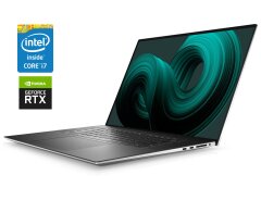 Игровой ноутбук Dell XPS 17 9710 / 17.3" (3840x2400) IPS / Intel Core i7-11800H (8 (16) ядер по 2.3 - 4.6 GHz) / 64 GB DDR4 / 1000 GB SSD / nVidia GeForce RTX 3050, 4 GB GDDR6, 128-bit / WebCam