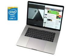 Ультрабук Б-клас Apple MacBook Pro A1707 2017 / 15.4" (2880x1800) IPS / Intel Core i7-7820HQ (4 (8) ядра по 2.9 - 3.9 GHz) / 16 GB DDR4 / 512 GB SSD / Intel HD Graphics 630 / WebCam / MacOS
