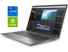 Мобильная рабочая станция HP ZBook Power 15 G8 / 15.6'' (1920x1080) IPS Touch / Intel Core i7-11850H (8 (16) ядер по 2.5 - 4.8 GHz) / 16 GB DDR4 / 512 GB SSD / nVidia RTX A2000, 4 GB GDDR6, 128-bit / WebCam