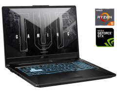 Игровой ноутбук Asus Tuf Gaming FA706IHR / 17.3" (1920x1080) IPS / AMD Ryzen 5 4600H (6 (12) ядер по 3.0 - 4.0 GHz) / 16 GB DDR4 / 512 GB SSD / nVidia GeForce GTX 1650, 4 GB GDDR5, 128-bit / WebCam / Win 10 Home