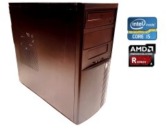 ПК Б-класс InnovationPC Tower / Intel Corei5-4670 (4 ядра по 3.4 - 3.8 GHz) / 16 GB DDR3 / 120 GB SSD + 1000 GB HDD / AMD Radeon R7 260X, 2 GB GDDR5, 128-bit / 500W / DVD-RW