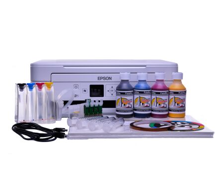 EPSON XP 345 / цветная струйная печать / А4 / 5760х1440 / до 33 стр./мин. / фотопечать / сканер