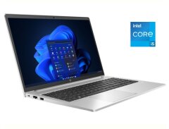 Ультрабук HP ProBook 450 G10 / 15.6" (1920x1080) IPS / Intel Core i5-1335U (10 (12) ядер по 3.4 - 4.6 GHz) / 8 GB DDR4 / 256 GB SSD / Intel Iris Xe Graphics / WebCam / Win 11 Pro