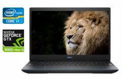 Игровой ноутбук Б-класс Dell G3 3590 / 15.6" (1920x1080) IPS / Intel Core i7-9750H (6 (12) ядер по 2.6 - 4.5 GHz) / 16 GB DDR4 / 512 GB SSD / nVidia GeForce GTX 1660 Ti Max-Q, 6 GB GDDR6, 192-bit / WebCam / HDMI
