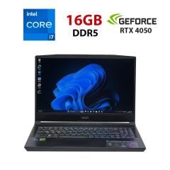 Игровой ноутбук Б-класс MSI Katana 15 B13VEK-277US / 15.6" (1920x1080) IPS / Intel Core i7-13620H (10 (16) ядра по 3.6 - 4.9 GHz) / 16 GB DDR5 / 960 GB SSD / nVidia GeForce RTX 4050, 6 GB GDDR6, 96-bit / WebCam