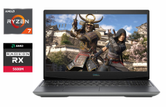 Игровой ноутбук Dell G5 5505 / 15.6" (1920x1080) IPS / AMD Ryzen 7 4800H (8 (16) ядер по 2.9 - 4.2 GHz) / 32 GB DDR4 / 512 GB SSD / AMD Radeon RX 5600M, 6 GB GDDR6, 192-bit / WebCam / Windows 10