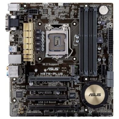 Материнская плата Asus H97M-PLUS / Socket LGA1150
