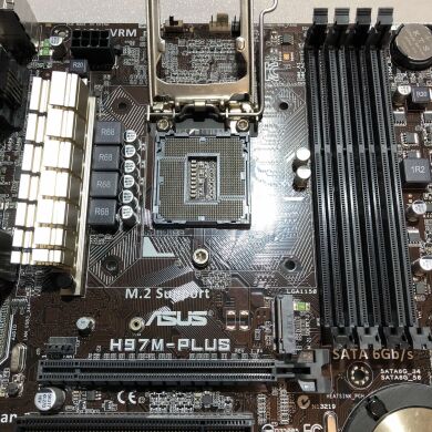Материнская плата Asus H97M-PLUS / Socket LGA1150