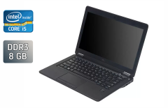 Нетбук Б-класс Dell Latitude E7250 / 12.5" (1366x768) TN / Intel Core i5-5300U (2 (4) ядра по 2.3 - 2.9 GHz) / 8 GB DDR3 / 128 GB SSD / Intel HD Graphics 5500 / WebCam / Windows 10