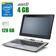 Ноутбук-трансформер Fujitsu Stylistic Q702 / 11.3'' (1366x768) IPS Touch / Intel Core i5-3437U (2 (4) ядра по 1.9 - 2.9 GHz) / 4 GB DDR3  / 128 GB SSD / Intel HD Graphics 4000 / FingerPrint 