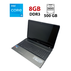 Ноутбук Acer LS173 / 17.3" (1600x900) TN / Intel Core i5-2450M (2 (4) ядра по 2.5 - 3.1 GHz) / 8 GB DDR3 / 500 GB HDD / AMD Radeon HD 7660G / WebCam