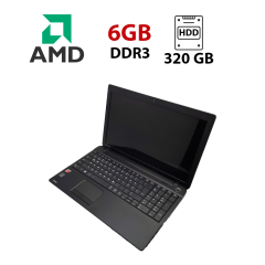 Ноутбук Toshiba Satellite C50 / 15.6" (1366x768) TN / AMD A4-5000 (4 ядра по 1.5 GHz) / 6 GB DDR3 / 320 GB HDD / AMD Radeon HD 8330 Graphics / WebCam