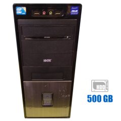 ПК ІВOX MSI B85M Tower / Intel Core i3-4370 (2 (4) ядра по 3.8 GHz) / 4 GB DDR3 / 500 GB HDD / Intel HD Graphics 4600 / 500W 