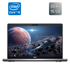 Ультрабук Dell Latitude 5510 / 15.6" (1920x1080) IPS / Intel Core i5-10310U (4 (8) ядра по 1.7 - 4.4 GHz) / 16 GB DDR4 / 256 GB SSD / Intel UHD Graphics / WebCam / SIM