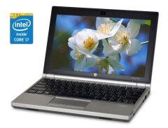 Нетбук Б-класс HP EliteBook 2170p / 11.6" (1366x768) TN / Intel Core i7-3687U (2 (4) ядра по 2.1 - 3.3 GHz) / 4 GB DDR3 / 256 GB SSD / Intel HD Graphics 4000 / WebCam / Win 10 Pro