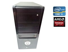 ПК ProLogix Tower / Intel Core i5-2400 (4 ядра по 3.1 - 3.4 GHz) / 8 GB DDR3 / 500 GB HDD / AMD Radeon HD 5670, 1 GB GDDR5, 128-bit / 460W