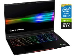 Игровой ноутбук Evoo Gaming EG-LP6-BK / 17.3" (1920x1080) IPS / Intel Core i7-9750H (6 (12) ядер по 2.6 - 4.5 GHz) / 16 GB DDR4 / 512 GB SSD / nVidia GeForce RTX 2060, 6 GB GDDR6, 192-bit / WebCam