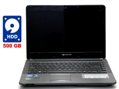 Ноутбук Б-клас Packard Bell EasyNote MS2317 / 14" (1366x768) TN / Intel Core i3-2310M (2 (4) ядра по 2.1 GHz) / 4 GB DDR3 / 500 GB HDD / nVidia GeForce GT 520M, 1GB DDR3, 64-bit / WebCam / DVD-RW