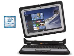 Защищенный нетбук-трансформер Panasonic Toughbook CF-20 / 10.1" (1920x1200) IPS Touch / Intel Core M5-6Y57 (2 (4) ядра по 1.1 - 2.8 GHz) / 8 GB DDR3 / 256 GB SSD / Intel HD Graphics 615 / WebCam / Win 10 Pro / 2x АКБ