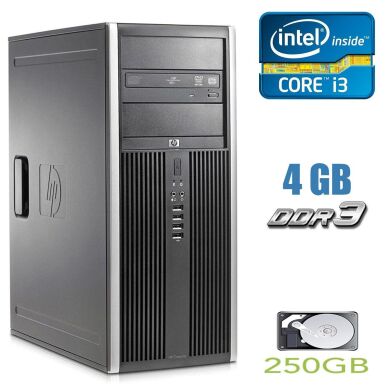Системный блок HP Compaq Elite 8100 MT / Intel Core i3-530 (2 (4) ядра по 2.93GHz) / 4GB DDR3 / 500GB HDD Системный блок HP Compaq Elite 8100 MT / Intel Core i3-530 (2 (4) ядра по 2.93GHz) / 4GB DDR3 / 500GB HDD