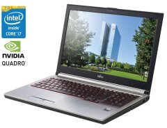 Мобільна робоча станція Fujitsu Celsius H760 / 15.6" (1920x1080) IPS / Intel Core i7-6820HQ (4 (8) ядра по 2.7 - 3.6 GHz) / 32 GB DDR4 / 1000 GB SSD / nVidia Quadro M2000M, 4 GB GDDR5, 128-bit / WebCam / Win 10 Pro