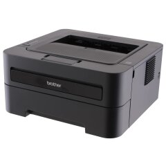 Принтер Brother HL-2270DW / Лазерная монохромная печать / 2400x600 dpi / A4 / 27 стр/мин / USB 2.0, Ethernet / Дуплекс / Кабели в комплекте