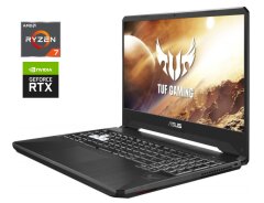 Игровой ноутбук Б-класс Asus TUF Gaming FX505DV / 15.6" (1920x1080) IPS / AMD Ryzen 7 3750H (4 (8) ядра по 2.3 - 4.0 GHz) / 16 GB DDR4 / 512 GB SSD / nVidia GeForce RTX 2060, 6 GB GDDR6, 192-bit / WebCam