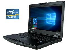Защищенный ноутбук-трансформер Panasonic Toughbook CF-54 / 14" (1366x768) IPS / Intel Core i5-5300U (2 (4) ядра по 2.3 - 2.9 GHz) / 8 GB DDR3 / 256 GB SSD / Intel HD Graphics 5500 / WebCam / Win 10 Pro