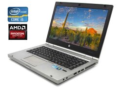 Ноутбук HP EliteBook 8460p / 14" (1600x900) TN / Intel Core i5-2520M (2 (4) ядра по 2.5 - 3.2 GHz) / 8 GB DDR3 / 500 GB HDD / AMD Radeon HD 6470M, 1GB DDR3, 64-bit / WebCam / DVD-ROM