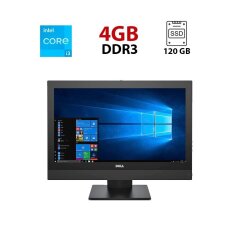 Моноблок Dell Optiplex 5250 AIO / 22" (1920x1080) IPS / Intel Core i3-7100 (2 (4) ядра по 2.4 GHz) / 8 GB DDR3 / 240 GB SSD / Intel HD Graphics 530