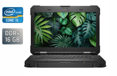 Защищенный ноутбук Dell Latitude 5420 Rugged / 14" (1920x1080) IPS / Intel Core i5-8350U (4 (8) ядра по 1.7 - 3.6 GHz) / 16 GB DDR4 / 512 GB SSD / Intel UHD Graphics 620 / WebCam / 4G 