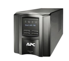 ИБП APC Smart-UPS 750VA LCD (SMT750I) / 230 V / 750 V&middot;А / 500W / 6 выходов / USB Type-B, RS-232 / Без АКБ