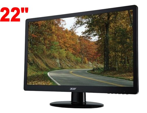 Монитор Б-класс Acer S220HQL / 22" (1920x1080) TN / 1x VGA, 1x DVI Монитор Б-класс Acer S220HQL / 22" (1920x1080) TN / 1x VGA, 1x DVI