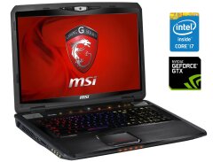 Игровой ноутбук MSI GT70 2OC / 17.3" (1920x1080) TN / Intel Core i7-4700MQ (4 (8) ядра по 2.4 - 3.4 GHz) / 32 GB DDR4 / 256 GB SSD + 1000 GB HDD / nVidia GeForce GTX 770M, 3 GB GDDR5, 192-bit / WebCam / DVD-ROM