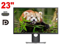 Монитор Dell P2317H / 23" (1920x1080) IPS / 1x HDMI, 1x DP, 1x VGA, 2x USB 3.0, 2x USB 2.0 / VESA 100x100