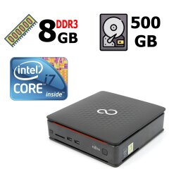 Fujitsu-Siemens Esprimo Q520 USFF / Intel&reg; Core&trade; i7-4770 (4 (8) ядра по 3.40 - 3.90 GHz) / 4 GB DDR3 / 320 GB HDD / Intel HD Graphics 4600