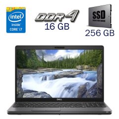 Игровой ноутбук Dell Precision 3540 / 15.6" (1366x768) TN / Intel Core i7-8565U (4 (8) ядра по 1.8 - 4.6 GHz) / 16 GB DDR4 / 256 GB SSD / AMD Radeon Pro WX 2100, 2 GB GDDR5, 64-bit / WebCam