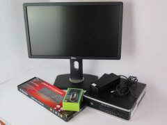 HP / Intel Core i3-2120 (2(4) ядра по 3.3GHz) / 4GB DDR3 / 250GB HDD + монитор Dell / 22" / 1680x1050 + клавиатура и мышка