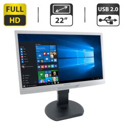 Монитор Philips C221S3UCW / 22" (1920x1080) TN / USB / VESA 100x100 + Кабель питания
