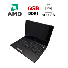 Ноутбук Asus K53 / 15.6" (1366x768) TN / AMD E-450 (2 ядра по 1.65 GHz) / 6 GB DDR3 / 500 GB HDD / AMD Radeon HD 6400M, 1 GB DDR3, 64-bit / WebCam