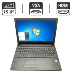 Ноутбук Б-класс Lenovo G500 / 15.6" (1366x768) TN / Intel Pentium 2020M (2 ядра по 2.4 GHz) / 6 GB DDR3 / 500 GB HDD / Intel HD Graphics / WebCam / DVD-ROM