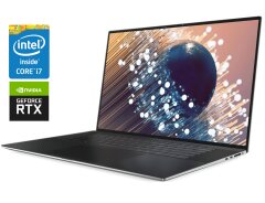 Игровой ноутбук Dell XPS 17 9700 / 17" (3840x2400) IPS Touch / Intel Core i7-10875H (8 (16) ядер по 2.3 - 5.1 GHz) / 32 GB DDR4 / 512 GB SSD / nVidia GeForce RTX 2060 Max-Q, 6 GB GDDR6, 192-bit / WebCam / Win 11 Home