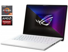 Ігровий ноутбук Б-клас Asus ROG Zephyrus G14 GA402RJ / 14" (2560x1600) IPS / AMD Ryzen 9 6900HS (8 (16) ядер по 3.3 - 4.9 GHz) / 16 GB DDR5 / 1000 GB SSD NVMe / AMD Radeon RX 6700S, 8 GB GDDR6, 128-bit / WebCam