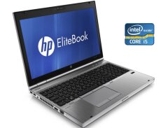 Ноутбук Б-класс HP EliteBook 8560P / 15.6" (1600x900) TN / Intel Core i5-2540M (2 (4) ядра по 2.6 - 3.3 GHz) / 8 GB DDR3 / 120 GB SSD / Intel HD Graphics 3000 / WebCam / DVD-ROM