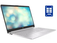 Ультрабук HP 15S / 15.6" (1920x1080) TN / Intel Core i3-1005G1 (2 (4) ядра по 1.2 - 3.4 GHz) / 8 GB DDR4 / 256 GB SSD / Intel UHD Graphics / WebCam / Win 10 Pro